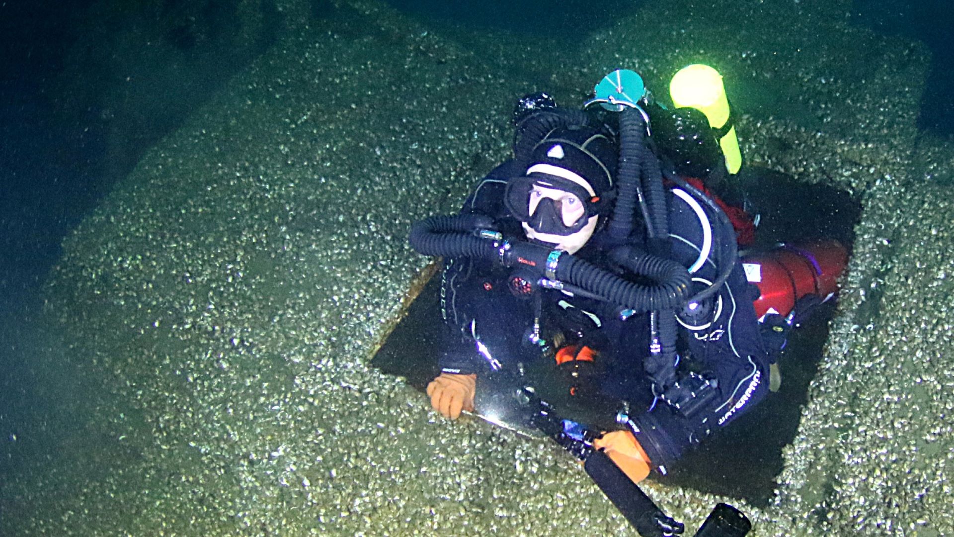 Dive team practice before trip